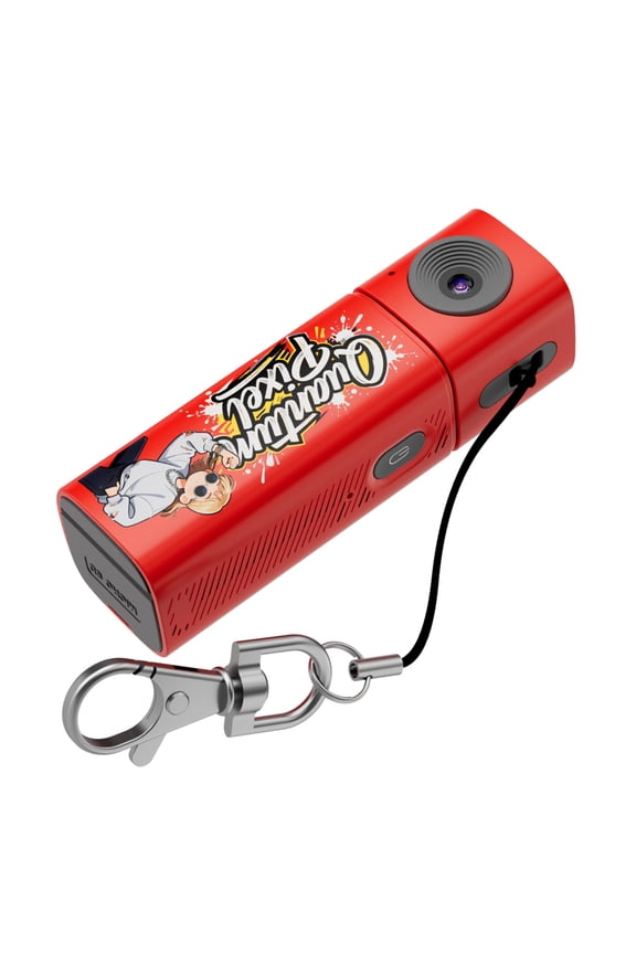 Multiple Functional Miniature Keychain Camera with 720P Video Seize & Strong ABS Component Suitable for Everyday Carry