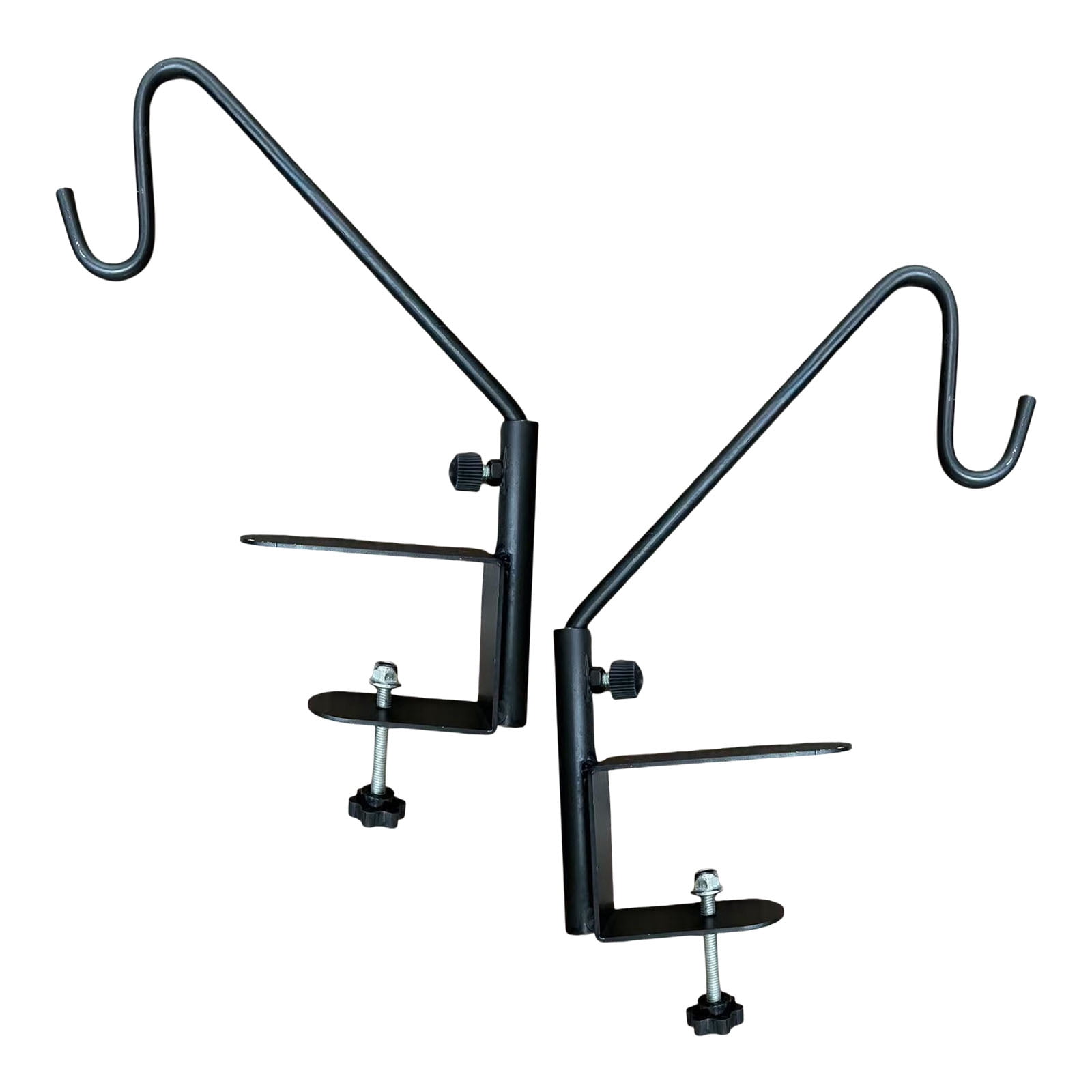 Outside Railing Hooks Multiple Functional Outdoor Railing Hook Deck Railing Hook Systems 2pcs ...