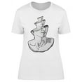 thumbnail image 1 of Multiple Heads Design T-Shirt Women -Image by Shutterstock, Female Small, 1 of 2