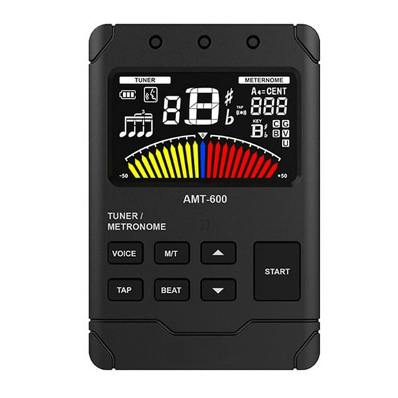 Multiple Instrument Tuner for Flutes Clarinet Trumpet With LED Display and Shockprooed for Musicians