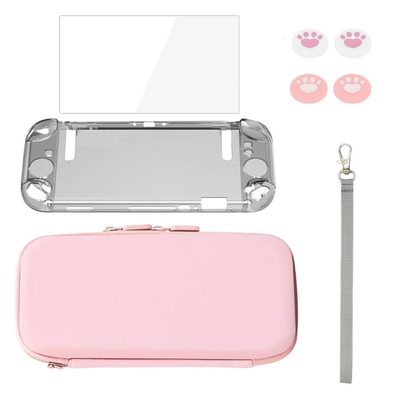 Multiple Layer Protective Case Ergonomic Controller Skin Waterproof Screen Guard Joystick Covers Pack Suitable for NSW2