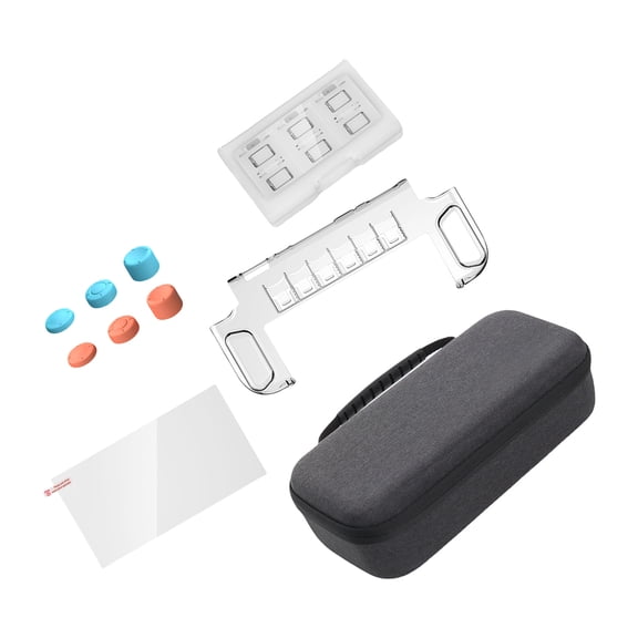 Multiple Layer Protective Case Ergonomic Controller Skin Waterproof Screen Guard Joystick Covers Pack Suitable for NSW2