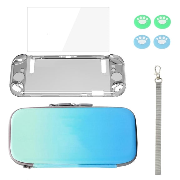 Multiple Layer Protective Case Ergonomic Controller Skin Waterproof Screen Guard Joystick Covers Pack Suitable for NSW2