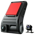 thumbnail image 1 of Multiple Lens Car Dashcam with 2" Screen, 1080P Video Recorder Wide View 150° Driving Record for Everyday Use, 1 of 8