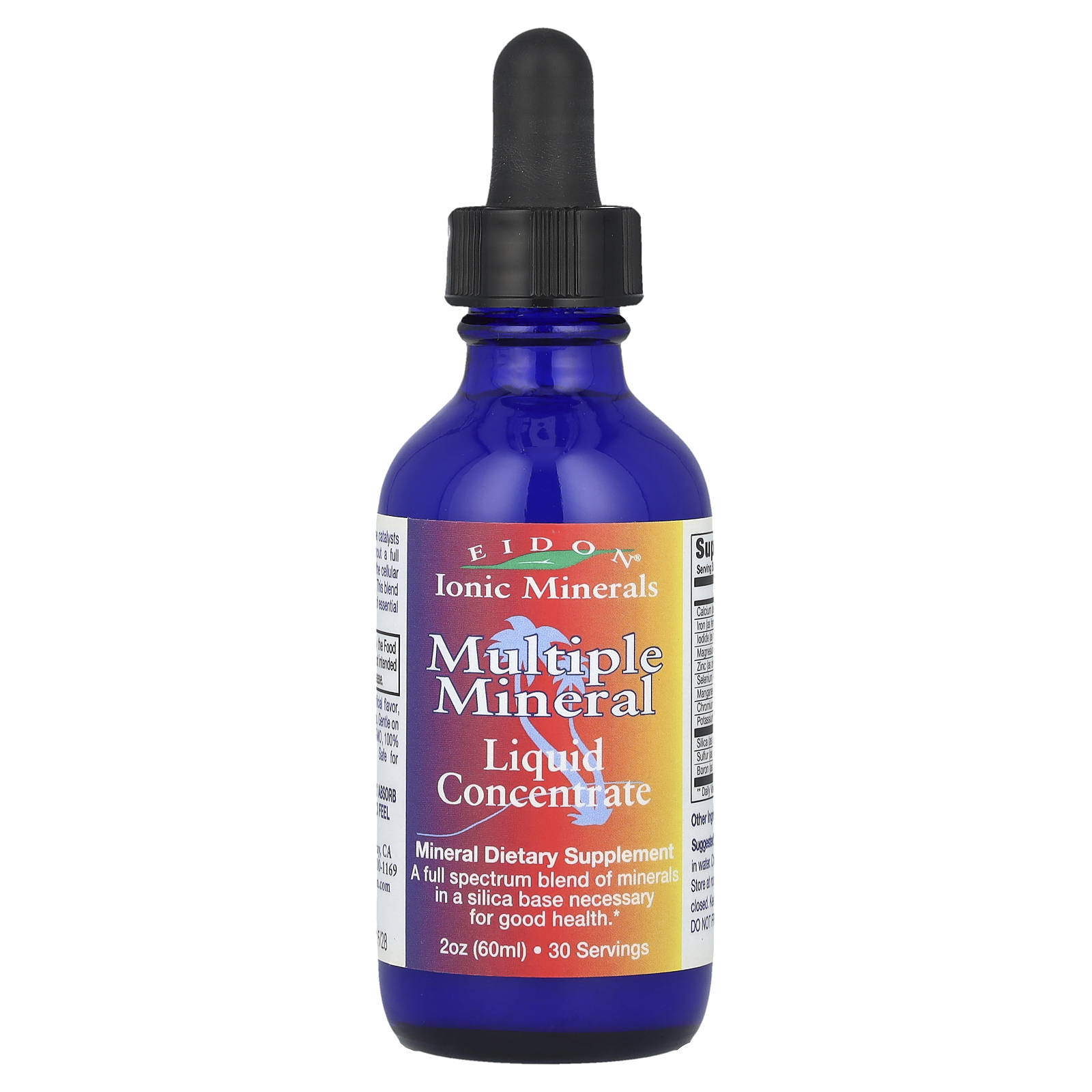 Multiple Mineral, Liquid Concentrate, 2 oz (60 ml), Eidon Mineral Supplements
