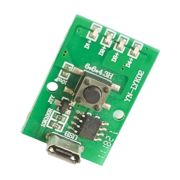 Multiple Mode Dimming Circuits Board For LED Flashlights And Headlamps