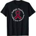 thumbnail image 1 of Multiple Myeloma Awareness T-shirt Support Walk mens t shirt，black，women，funny，misfits，men，journey，t-shirt, 1 of 4