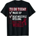 thumbnail image 1 of Multiple Myeloma Warrior Myeloma Cancer Awareness T-Shirt, 1 of 4