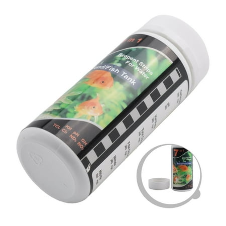 Multiple Parameters Water Test Strips Kit Aquariums Spas Drinking Water PH Test Fish Tank Tropical Aquarium Pond