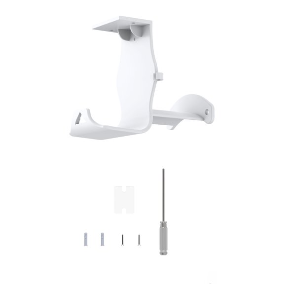Multiple Platform Compatible Gaming Controller And Headsets Rack Bracket Support Suitable For Desk Or Wall Installation