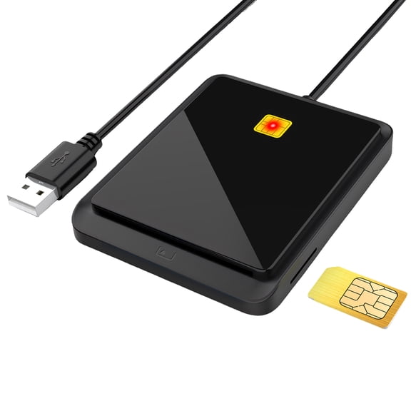Multiple Platform USB 2.0 Intelligent Card Reader For Cards For Travel And Offices