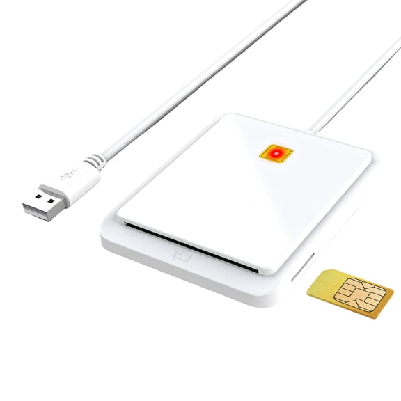 Multiple Platform USB 2.0 Intelligent Card Reader For Cards For Travel And Offices