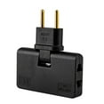 thumbnail image 1 of Multiple Plug Adapter with Rotating Head, Wireless 1-to-3 Outlet Splitter for Multiple Devices, Travel Plug for Home, Office, and Hotel Use, 1 of 5