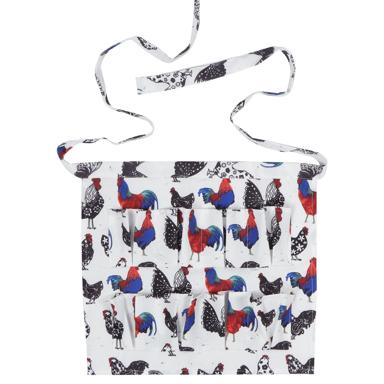 Multiple Pockets Eggs Collecting Gathering Holding Apron for Chicken