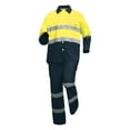 thumbnail image 1 of Multiple Pockets Men Work Suits 2 Piece Workwear Sets Faddish Patchwork Reflective Tape Outwear Pants Worker Sets, 1 of 8