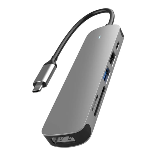 Multiple Port USB3.0 and Type C Hubs Adapter for Phone Fast Speed Data Transfer