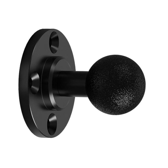 Multiple Purpose Aluminum Alloy Head Mount Base 1Inch For Camera Tripods Phone Stands Accessories