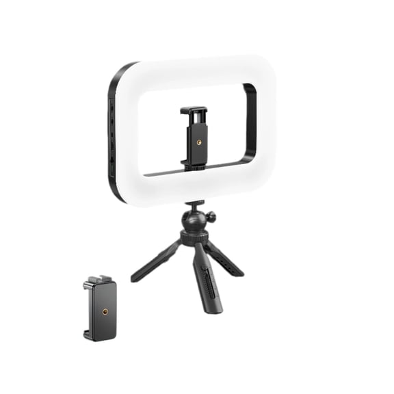 Multiple Purpose Camera Rings Light 2800K to 6500K Color Control Content Creators Lighting Tool Upgrades for Smartphones