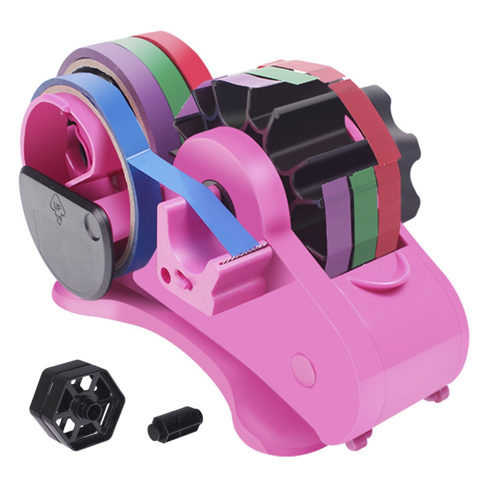 Multiple Roll Cut Heat Tape Dispenser for Heat Transfer Tape Reusable Semi-Automatic Tape Dispenser