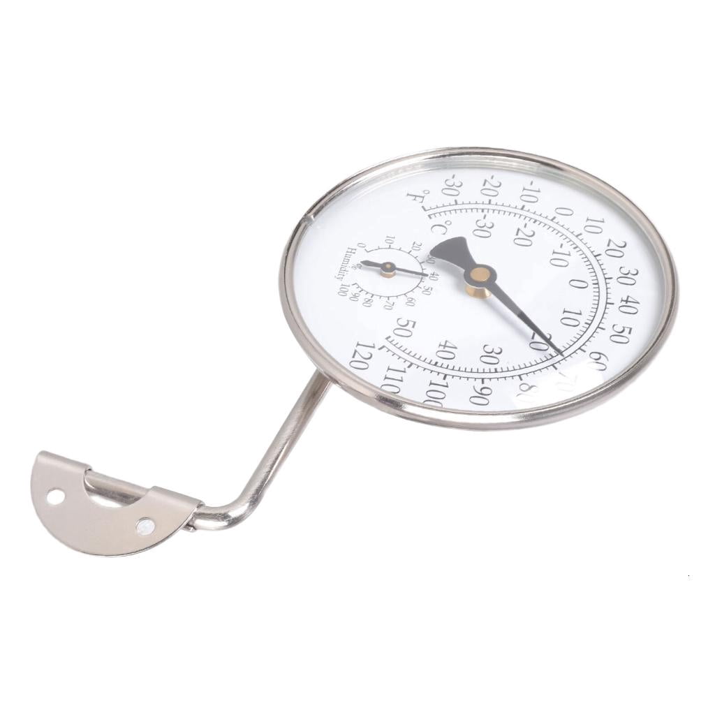 Multiple Scene Application 100mm Silver Humidness Monitor Copper Glass Brushed Plate for Home Greenhouse Monitori