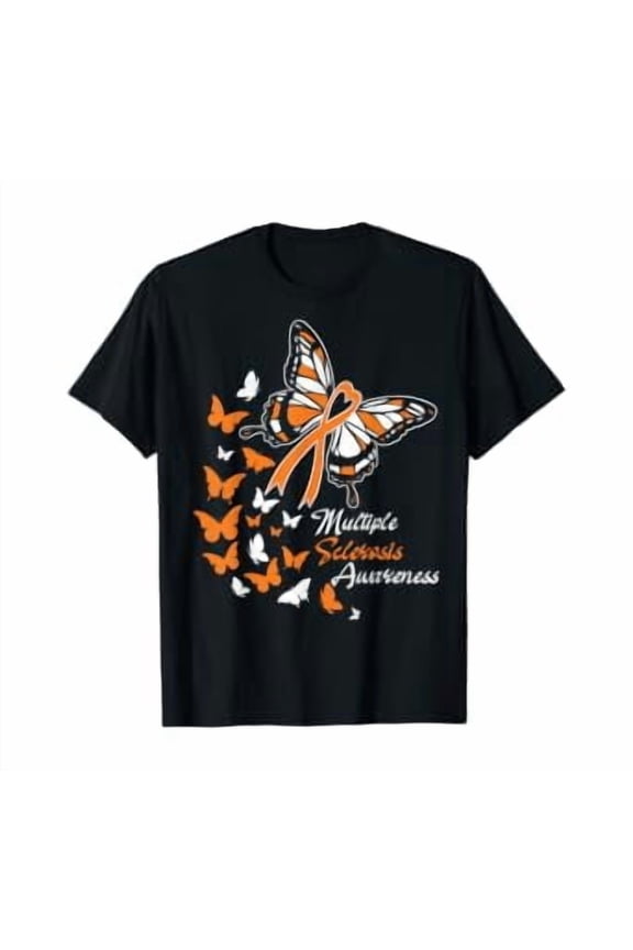 Multiple Sclerosis Awareness Butterflies Gift T-Shirt T-Shirt