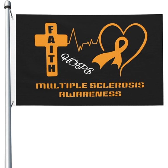 Multiple Sclerosis Awareness Flag 3x5 FT Bright Flags