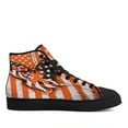 thumbnail image 1 of Multiple Sclerosis Awareness High Top Canvas Shoes Sneakers Black Size 11.5, 1 of 5