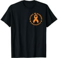 thumbnail image 1 of Multiple Sclerosis Awareness MS Orange Ribbon T-Shirt, 1 of 2