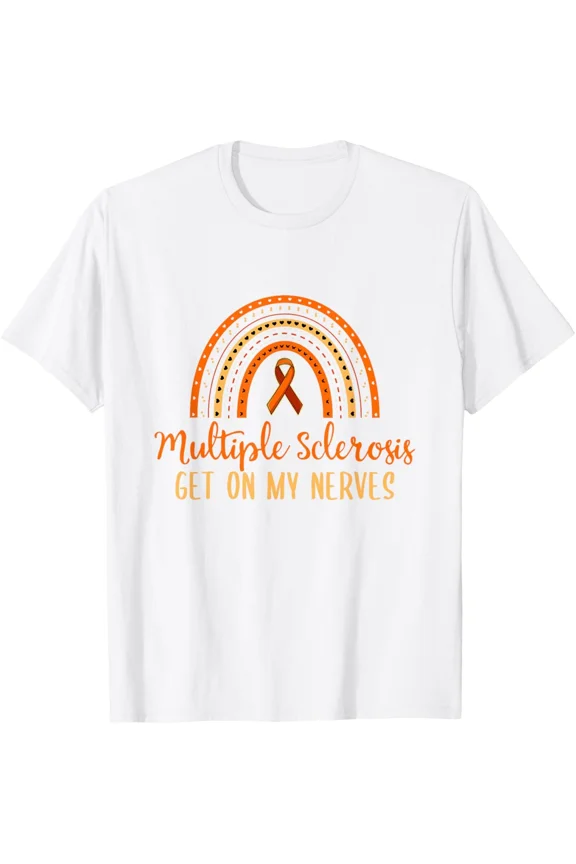 Multiple Sclerosis Awareness Month World MS Day Health Support Graphic Tee Unisex T-Shirt ,up to size 5XL