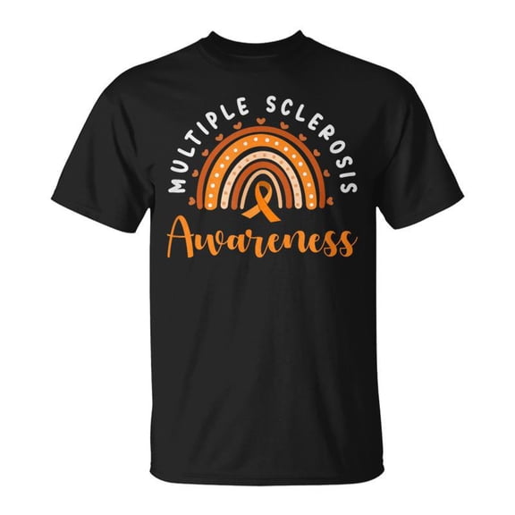 Multiple Sclerosis Awareness Rainbow Ms Awareness TShirt