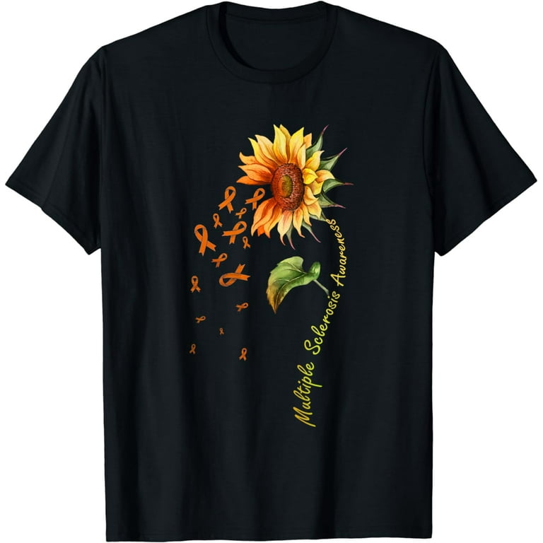 Multiple Sclerosis Awareness Shirt, Ms Sunflower Multiple Sclerosis Awareness Shirt, Ms Sunflower