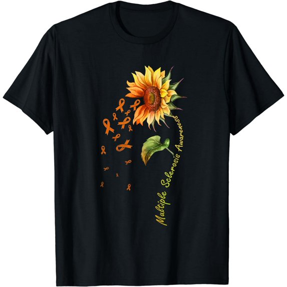 Multiple Sclerosis Awareness Sunflower Shirt MS Awareness