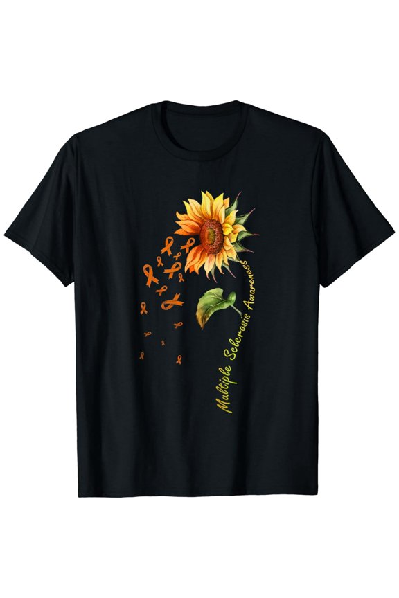 Multiple Sclerosis Awareness Sunflower Shirt MS Awareness
