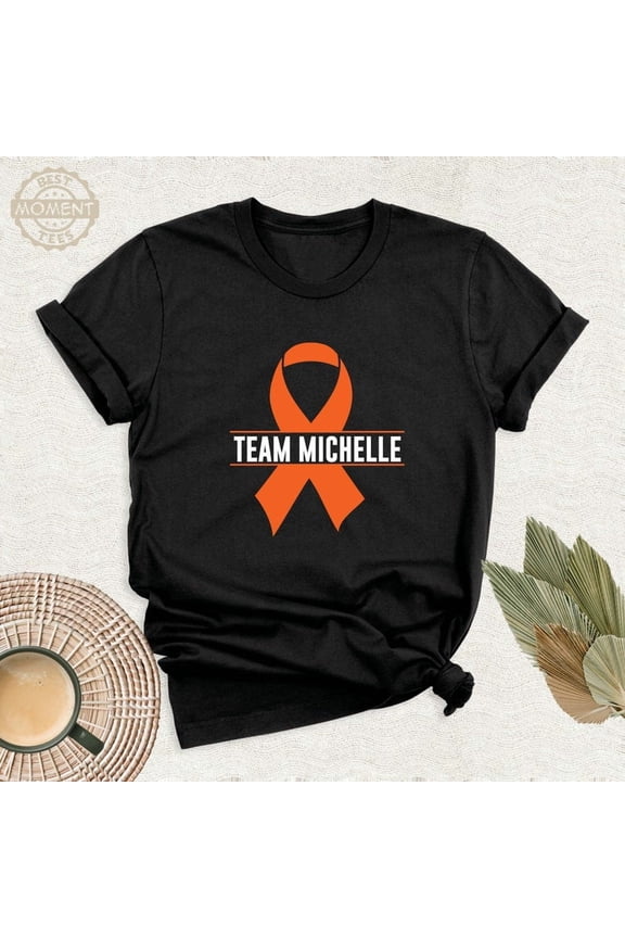 Multiple Sclerosis Awareness Team Shirt, Orange Ribbon Group Tshirt, Ms Survivor Shirt, Ms Awareness Month Tee, Ms Family Support Team Shirt