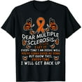thumbnail image 1 of Multiple Sclerosis Butterfly Ribbon World MS Day T-Shirt, 1 of 3