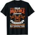 thumbnail image 1 of Multiple Sclerosis Encephalomyelitis Disseminata MS, Survivor T-Shirt mens t hirt men，black，women，misfits，journey ，boys, 1 of 4