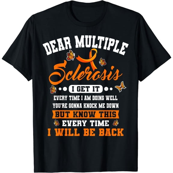 Multiple Sclerosis Encephalomyelitis Disseminata MS Survivor T-Shirt
