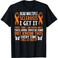 thumbnail image 1 of Multiple Sclerosis Encephalomyelitis MS Survivor, Disseminata T-Shirt mens t hirt men，black，women，misfits，journey ，boys, 1 of 4