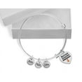 thumbnail image 1 of Multiple Sclerosis Heart Retractable Charm Bracelets, 1 of 2