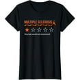thumbnail image 1 of Multiple Sclerosis MS Review Very Bad Would Not Recommend T-Shirt, 1 of 3