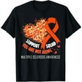 thumbnail image 1 of Multiple Sclerosis Ribbon Support Squad MS Awareness T-Shirt, 1 of 2