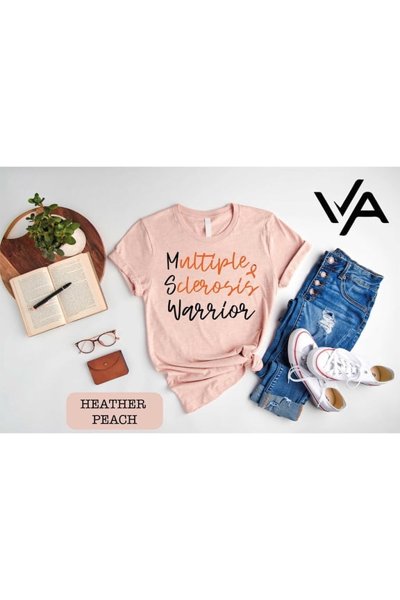 Multiple Sclerosis Warrior Shirt, Multiple Sclerosis Awareness Shirt, Multiple Sclerosis Warrior Tee, Ms Awareness Shirt, Ms Warrior Hoodie, Full Size S-5XL