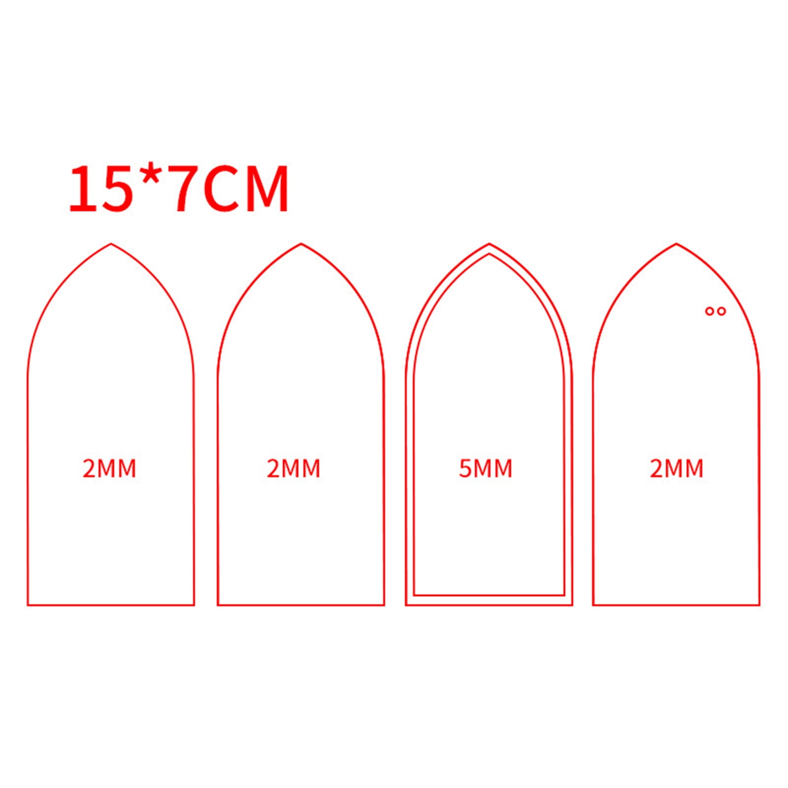 Multiple Shape DIY Acrylic Quicksand Plates Quicksand Ticket Root Mold ...