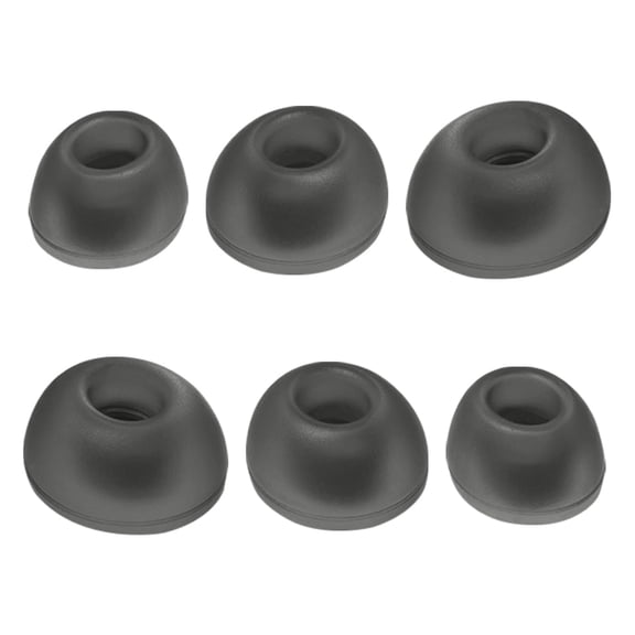 Multiple Size Ear Tips Earplugs for LIVE 2 In Ear Earphones Devices Easy to Replace 3 Sizes Set