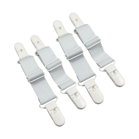 Multiple Size Elastic Shoe Straps Fasteners With Clip To Maintain Slipper Stability While Walking For Adults And Children