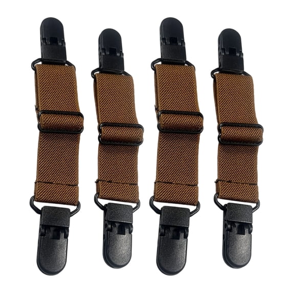 Multiple Size Elastic Shoe Straps Fasteners With Clip To Maintain Slipper Stability While Walking For Adults And Children