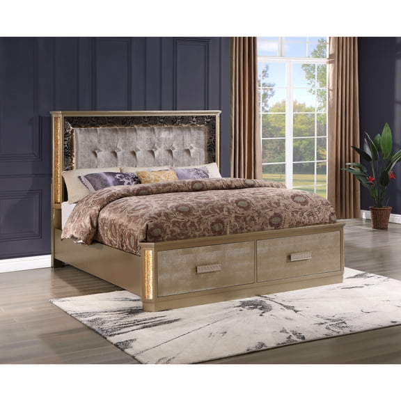 Multiple Sizes Available, Sturdy Construction - Timeless Bed for Bedroom Elegance