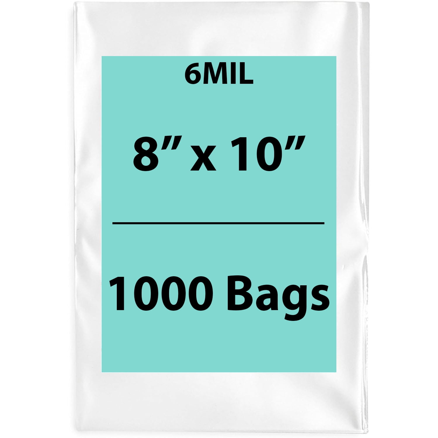 1000 Pack Poly Portion Control Bags 10 x 8.5