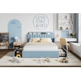 thumbnail image 1 of Multiple Sizes Platform Bed Frame with Storage Headboard, Faux Fur Upholstery, 2 Rolling Drawers & Sturdy Wood Slats | No Box Spring Needed, Noise Free, 1 of 6