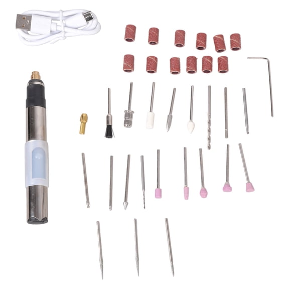 Multiple Speed Electric Engraving Pen Tool Rechargeable USB Operated 36 Design Templates For Metal Crafts Stone Woodwork